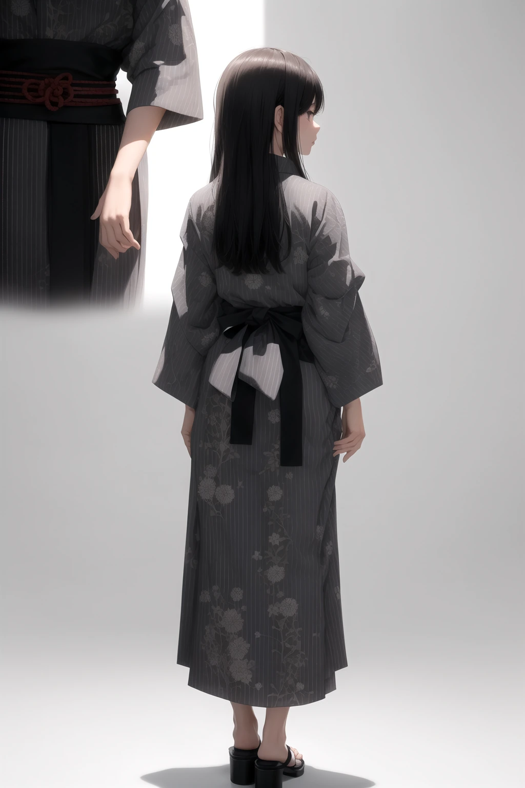 シャツ襟見せ