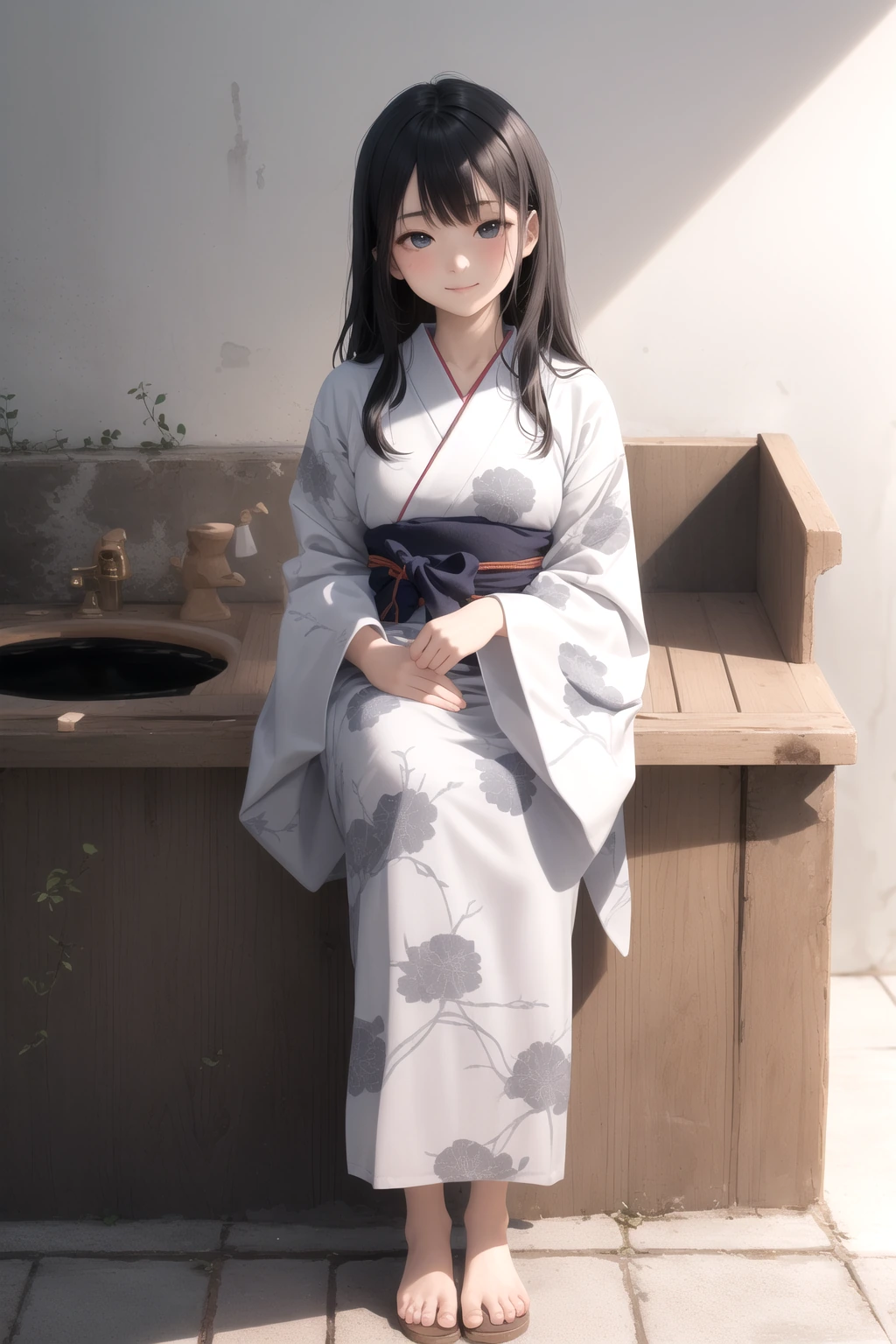 湯桶と手ぬぐい