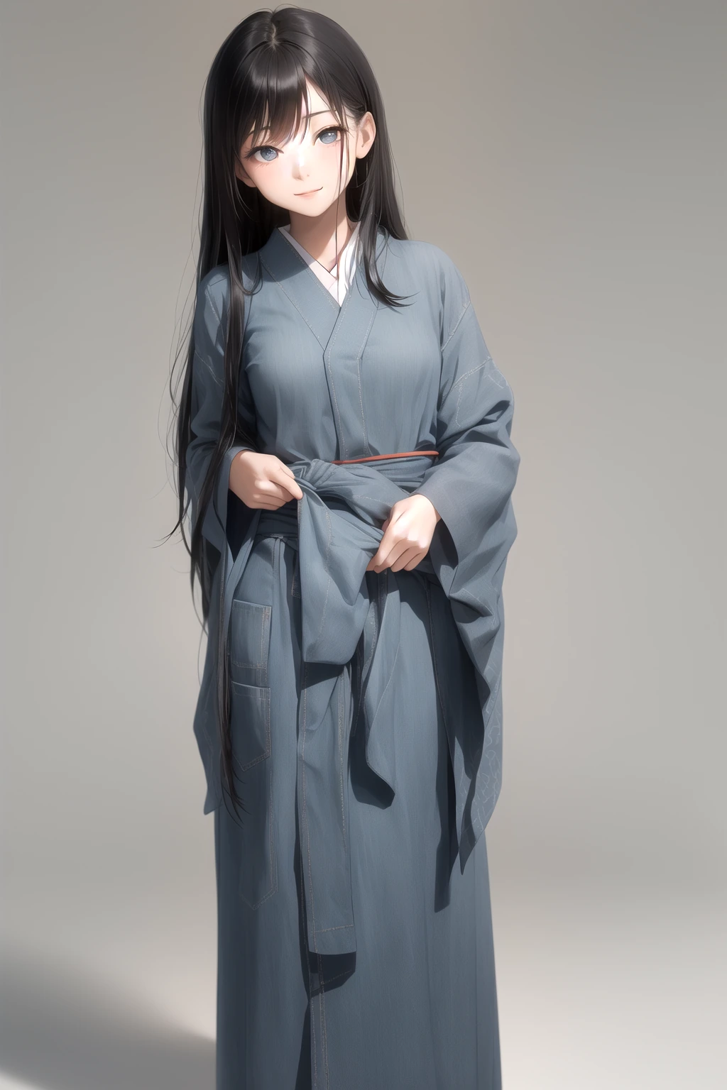 デニム浴衣