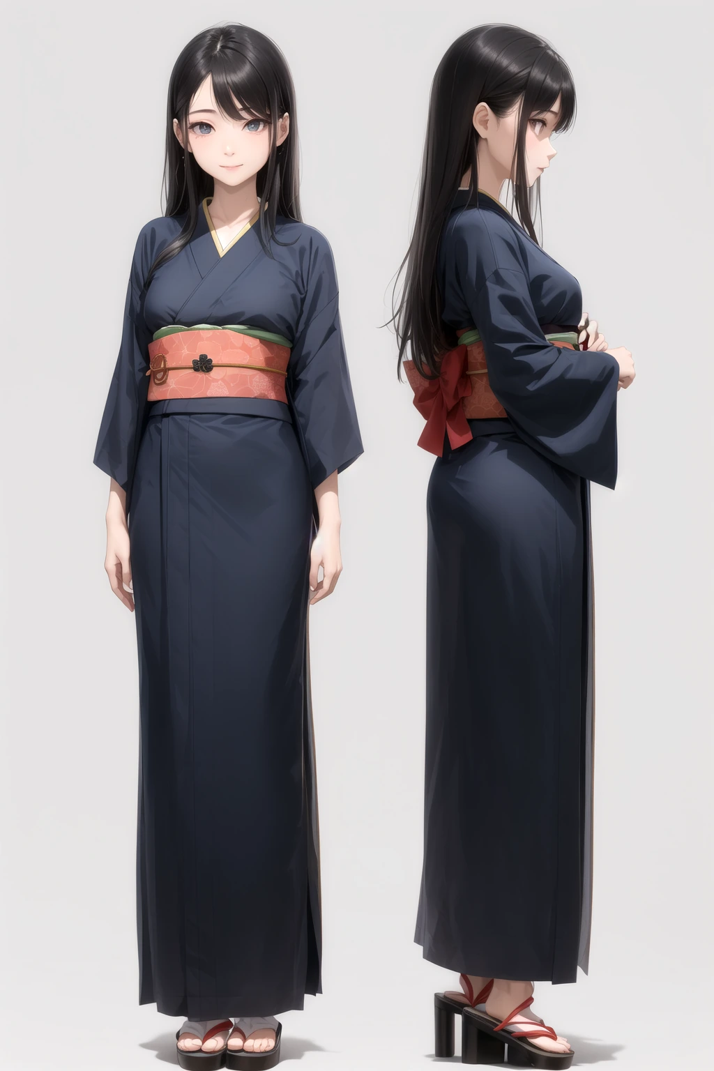 伊達衿の重ね