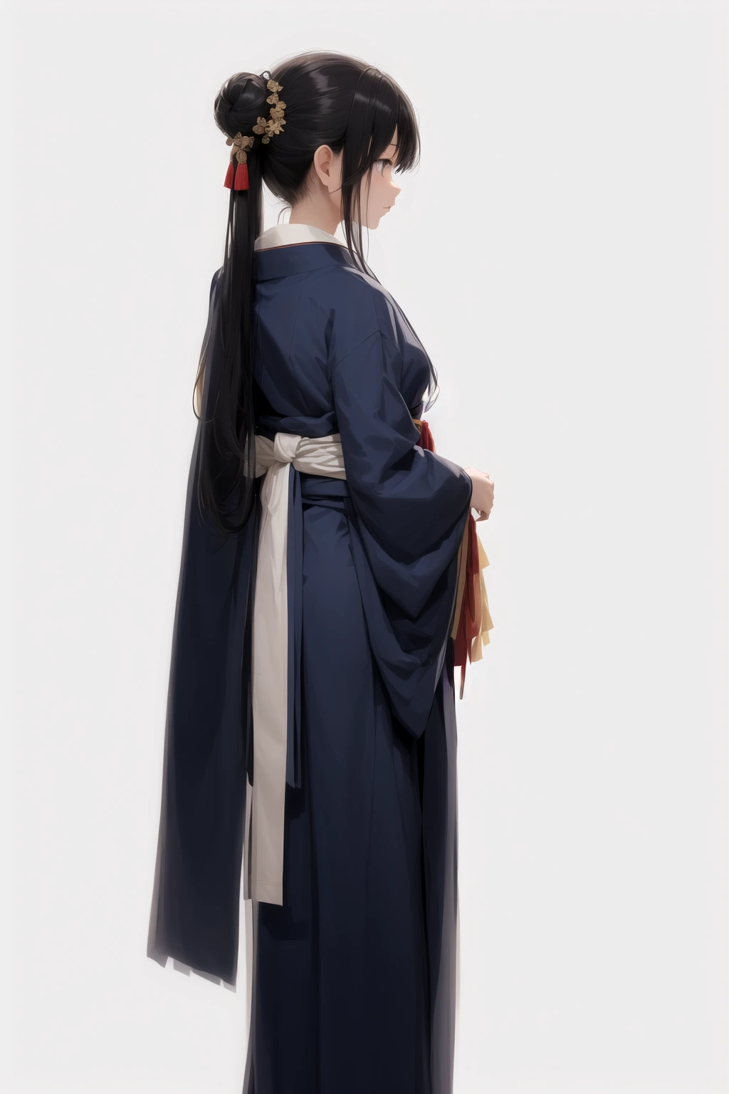 半幅帯・文庫結び