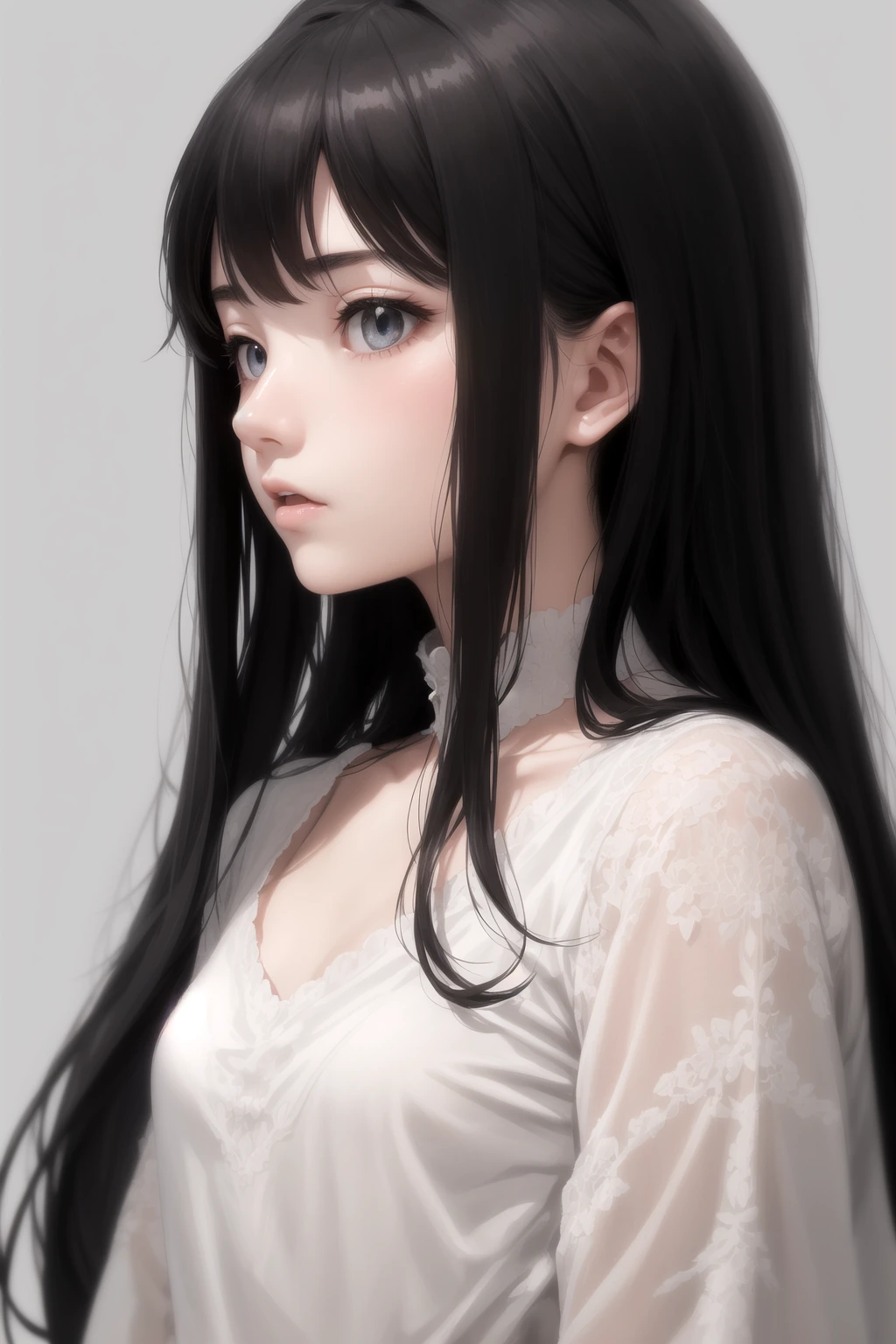 そっぽを向く
