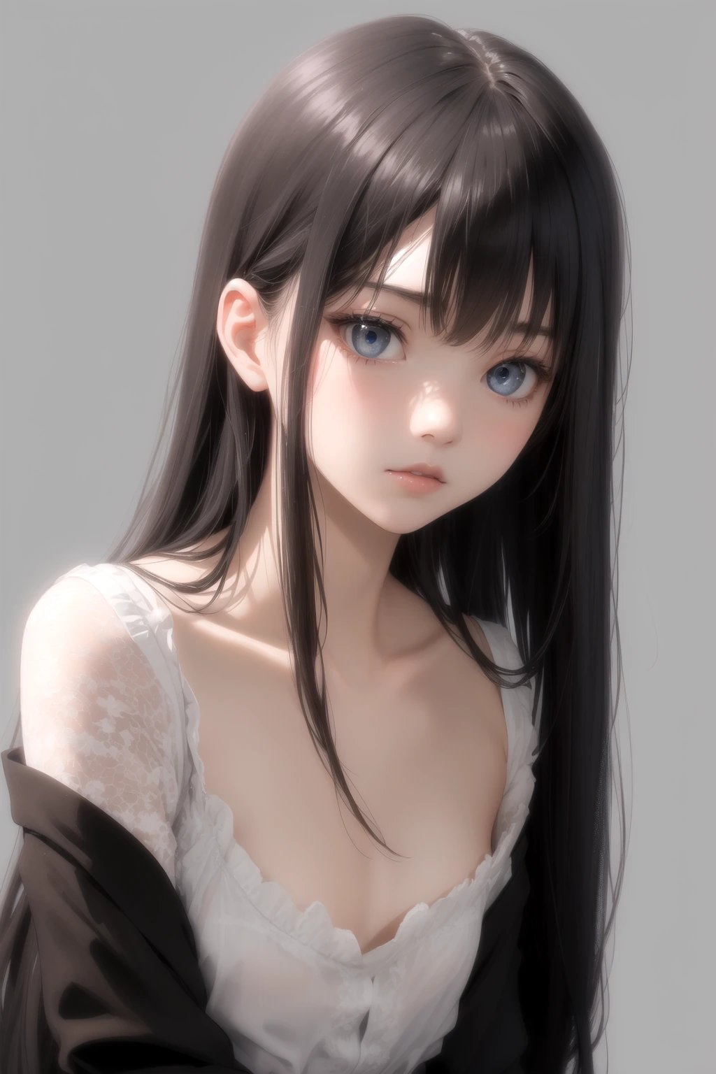 強い眼差し