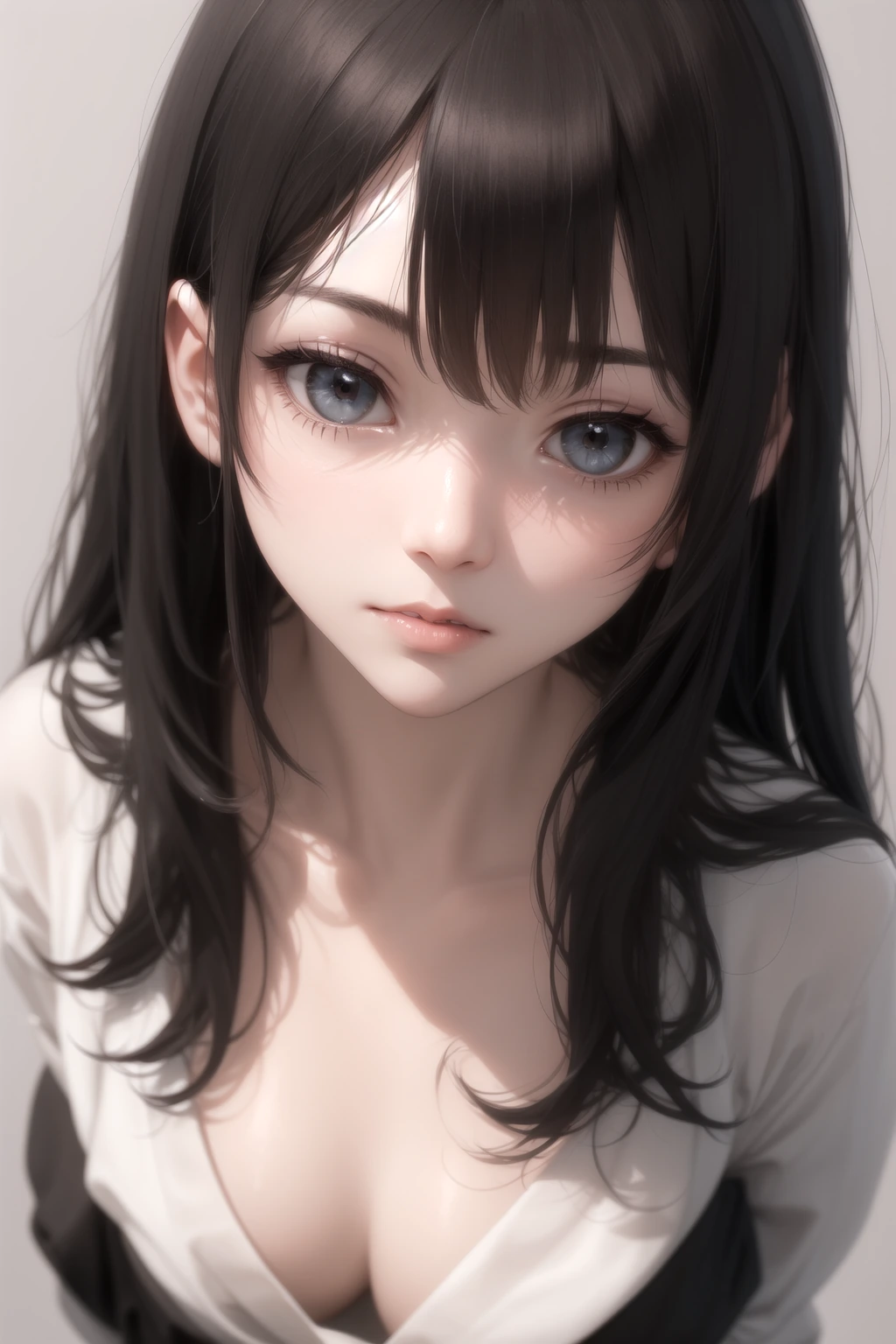 真上から俯瞰×真上を見上げる