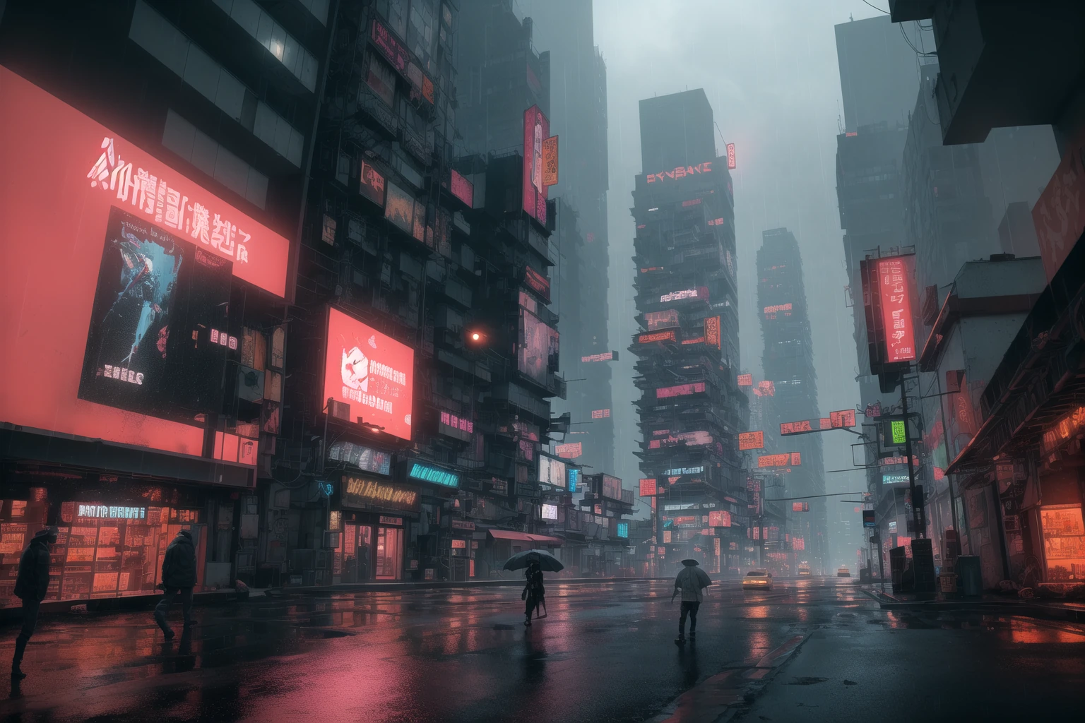 サイバーパンク都市
