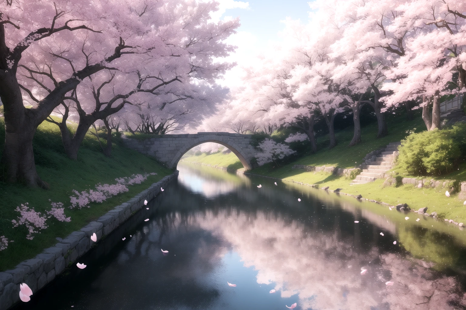 桜並木