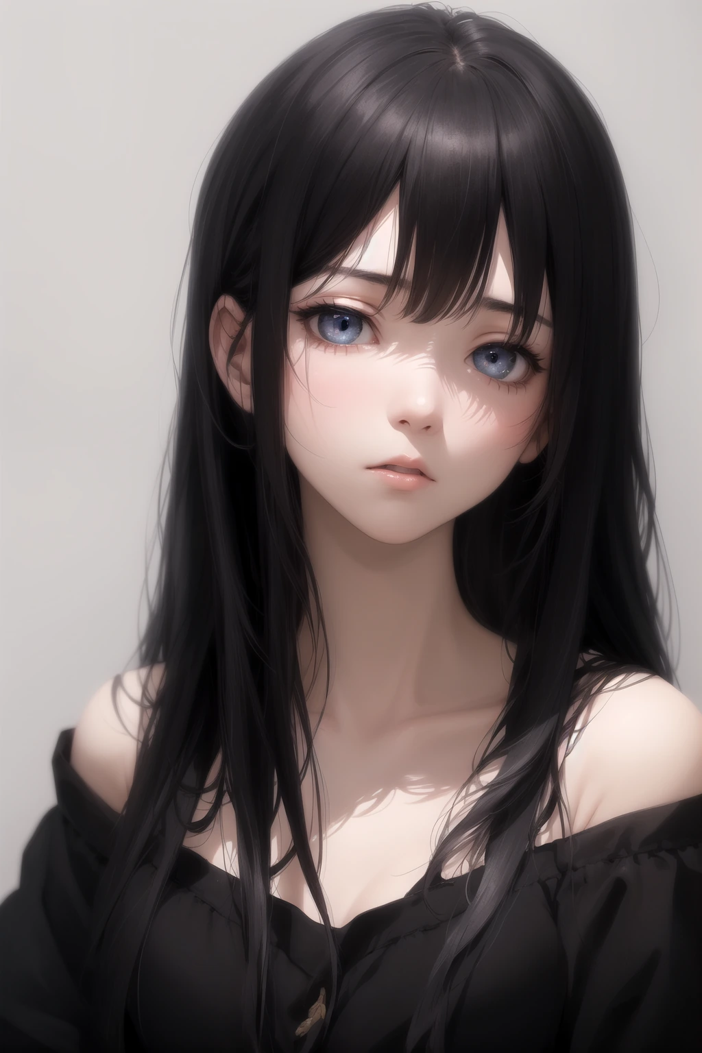 心配そう（worried）