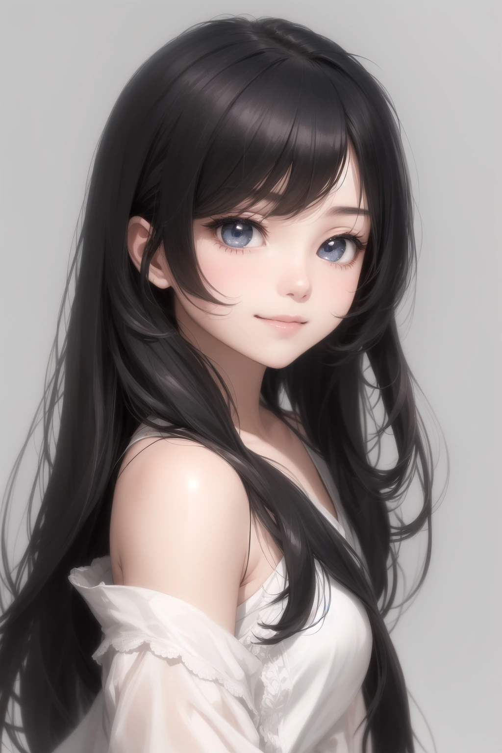 優しい笑顔（gentle smile）