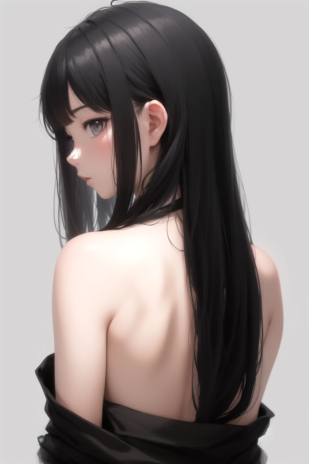 ぱっつん前髪