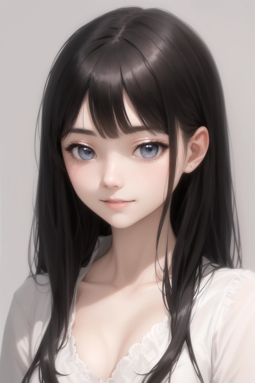 ぱっつん前髪