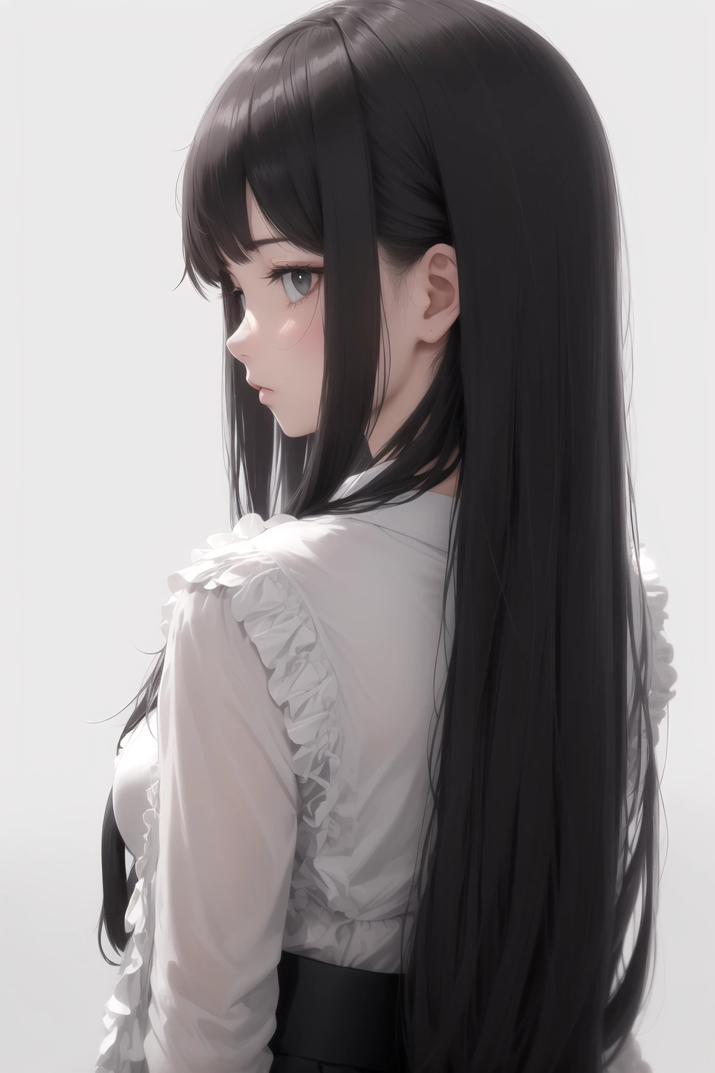 かきあげ前髪
