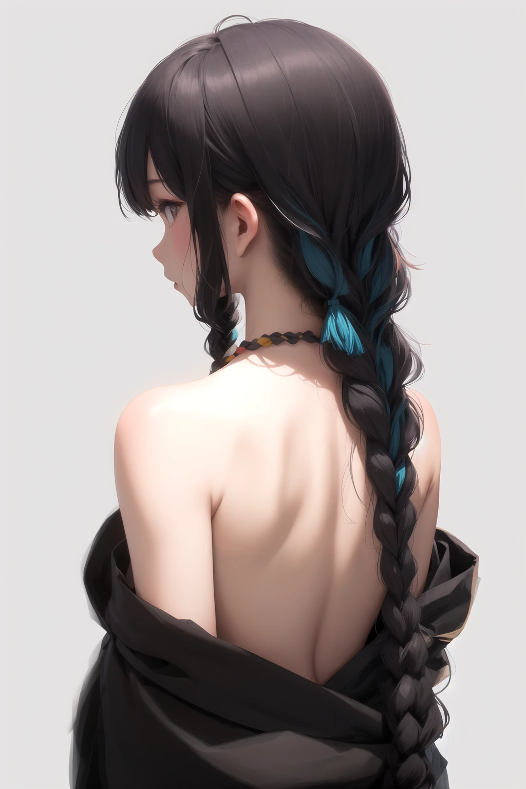 おさげ（両三つ編み）