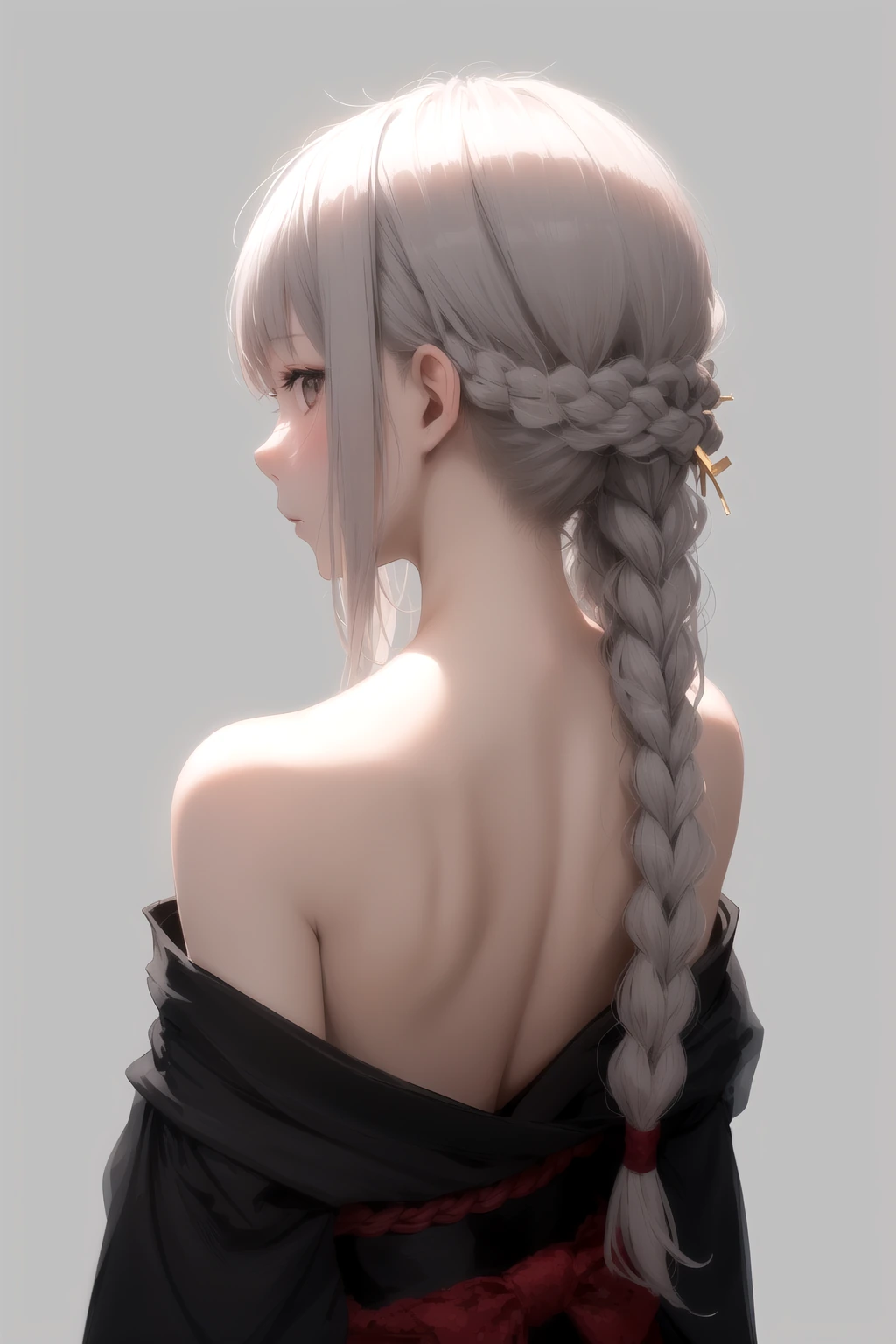 一本三つ編み