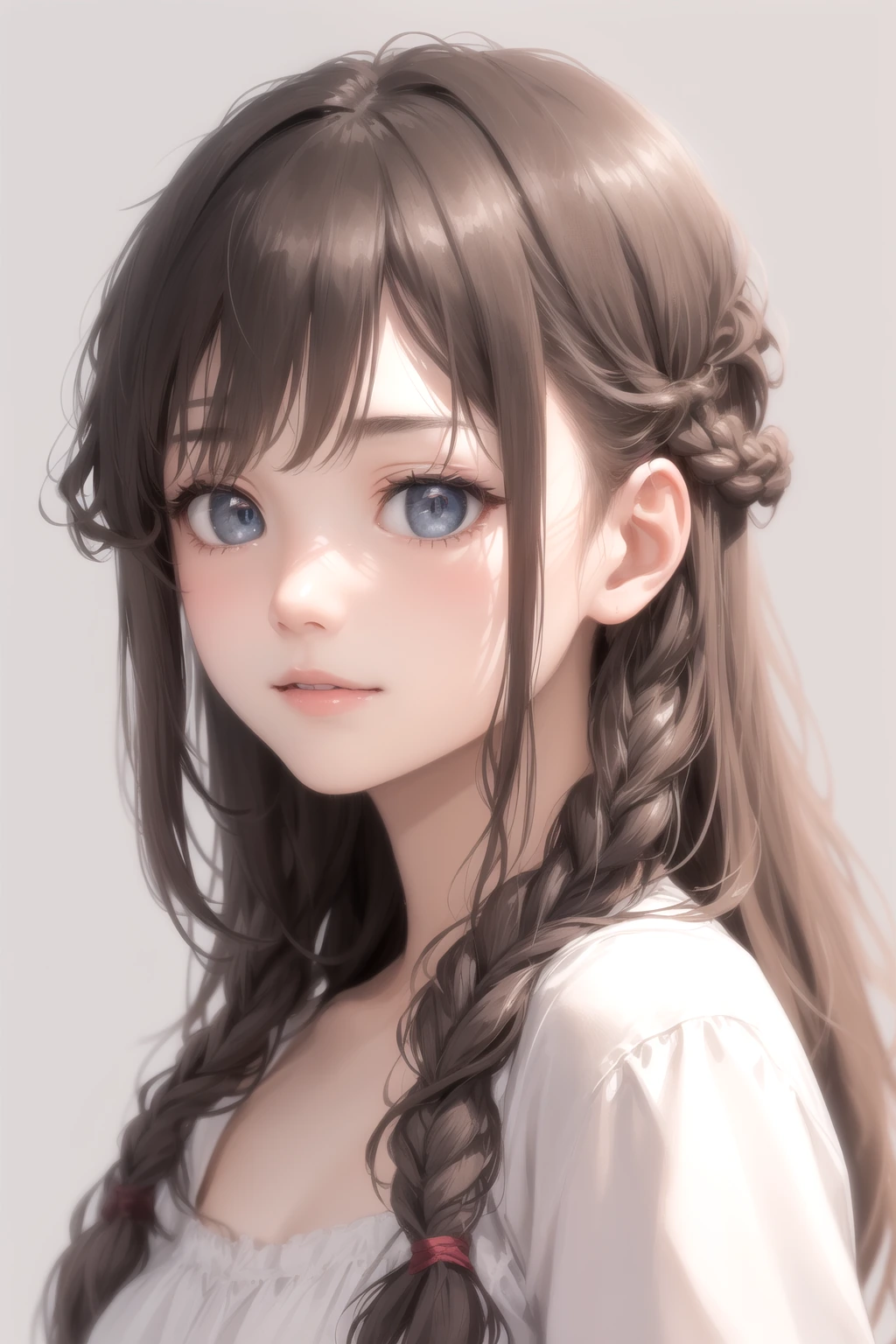 フレンチ編み込み