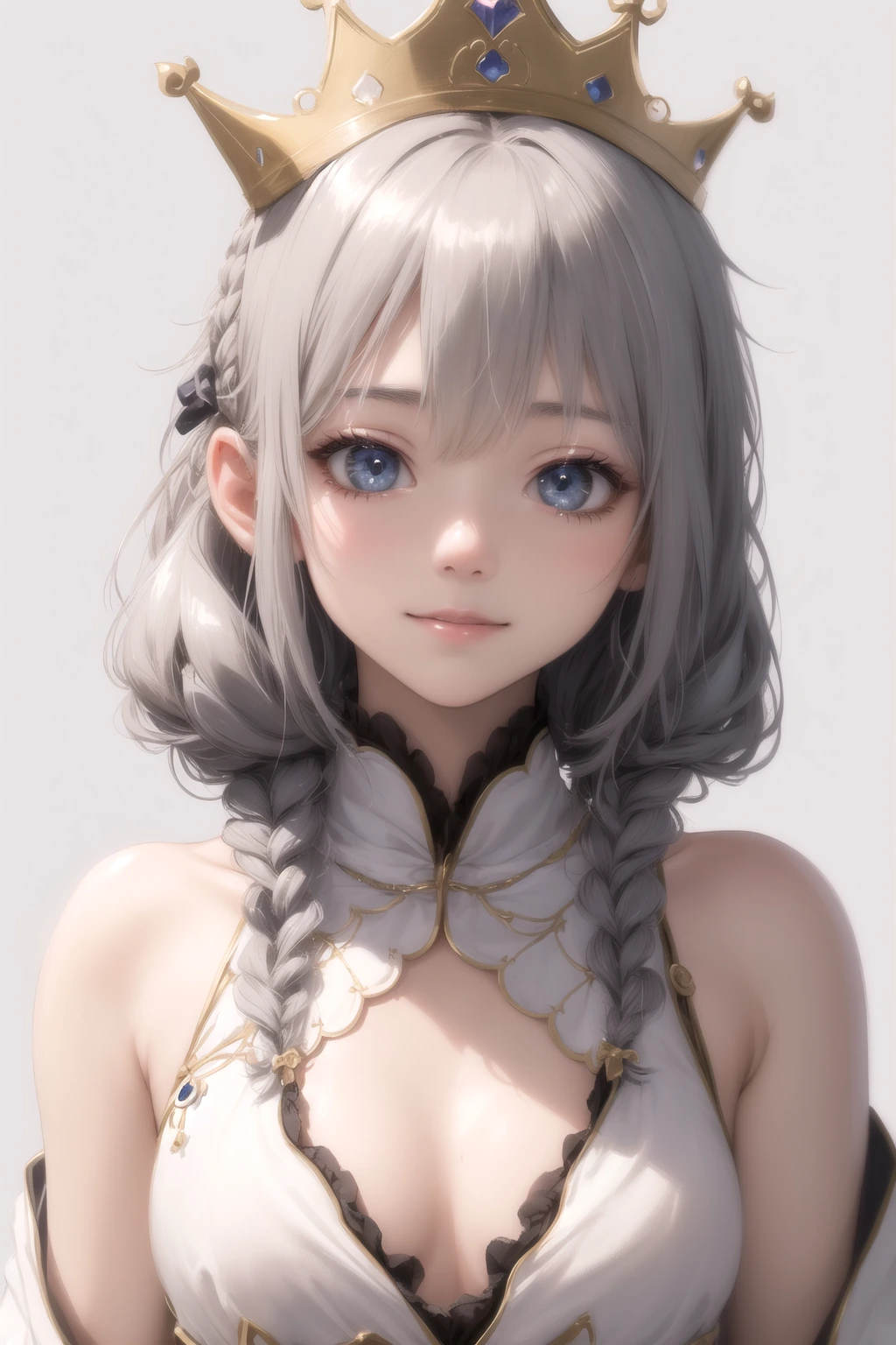 編み込みカチューシャ