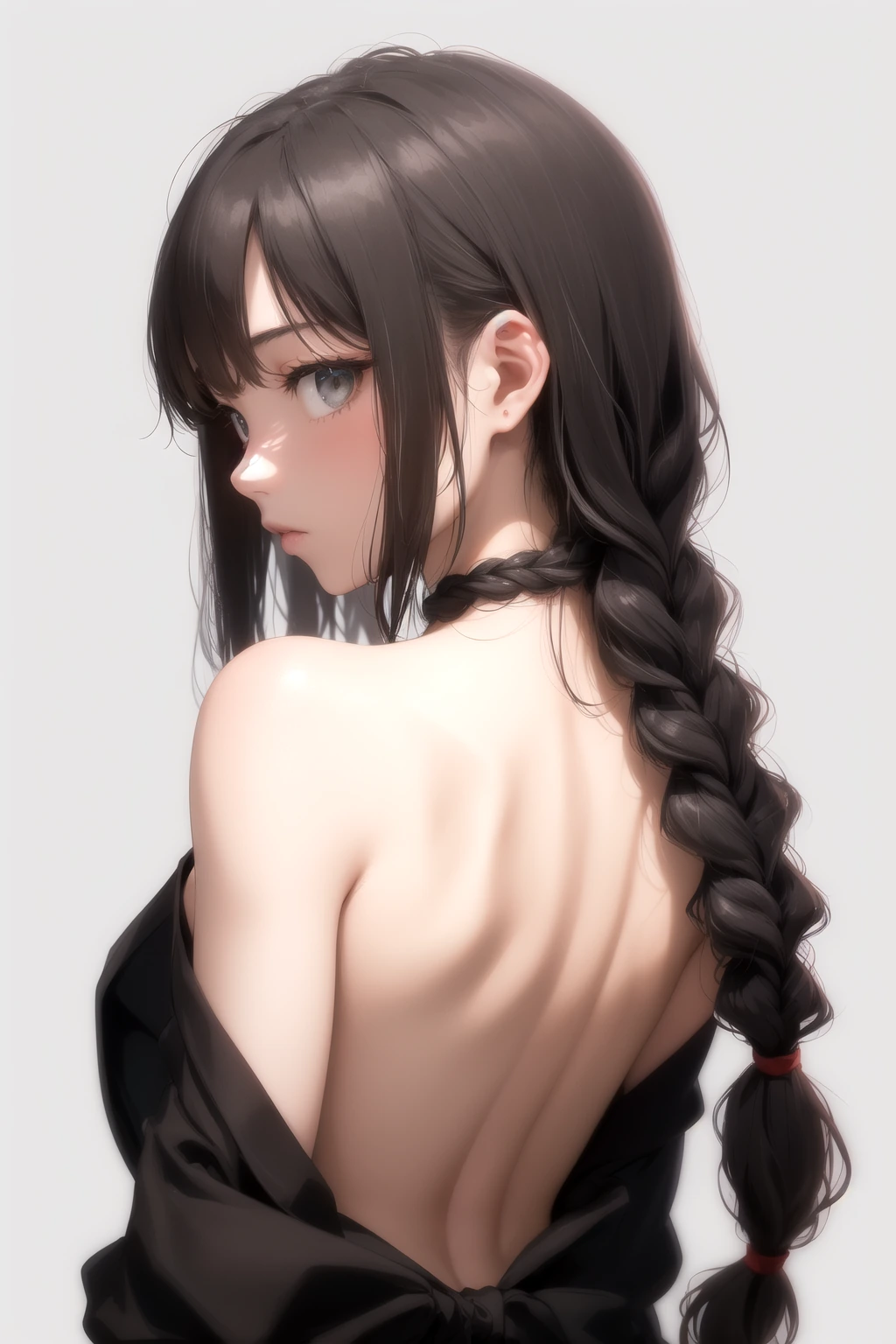 サイド編み下ろし