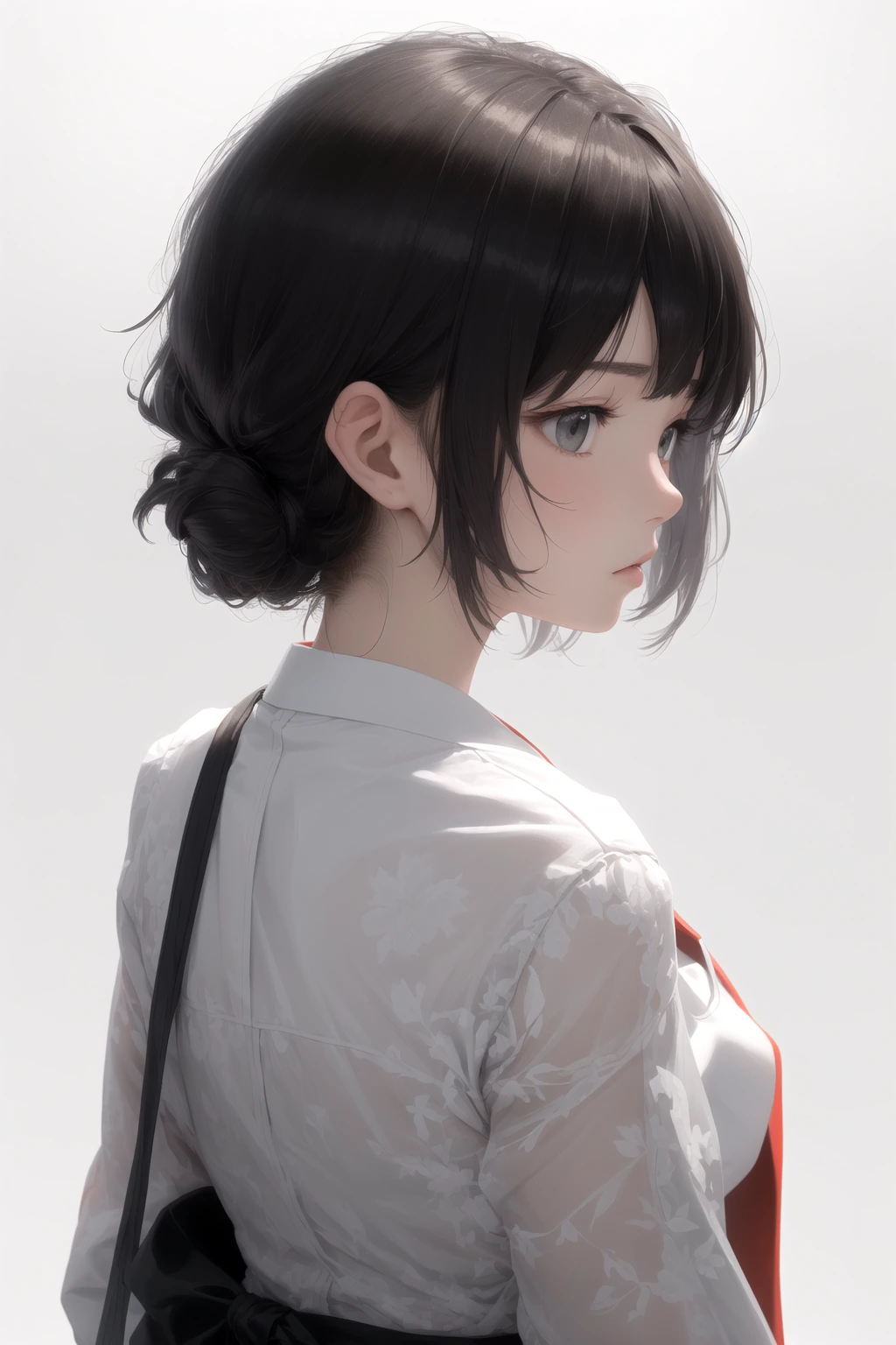 オン眉ミニバングマッシュ