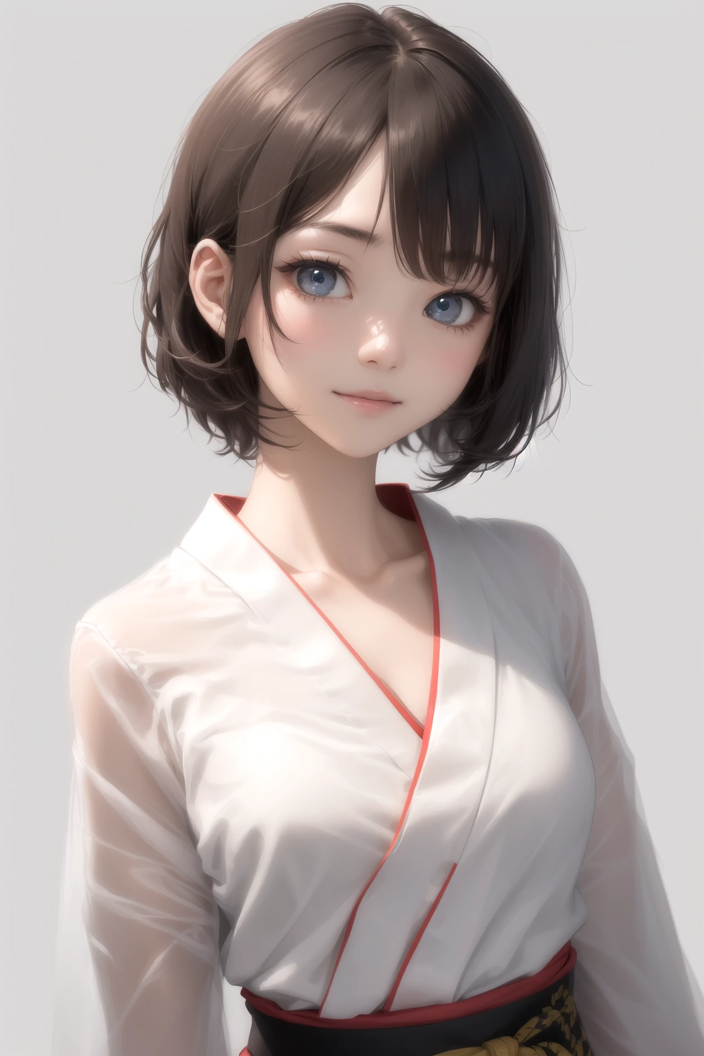 オン眉ミニバングマッシュ