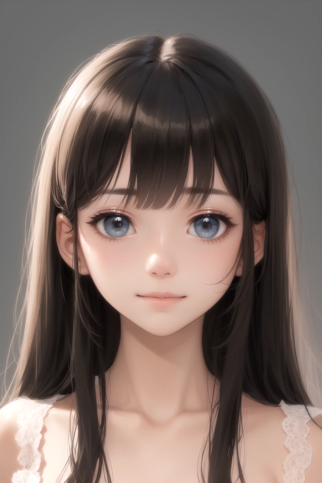 清楚ストレート