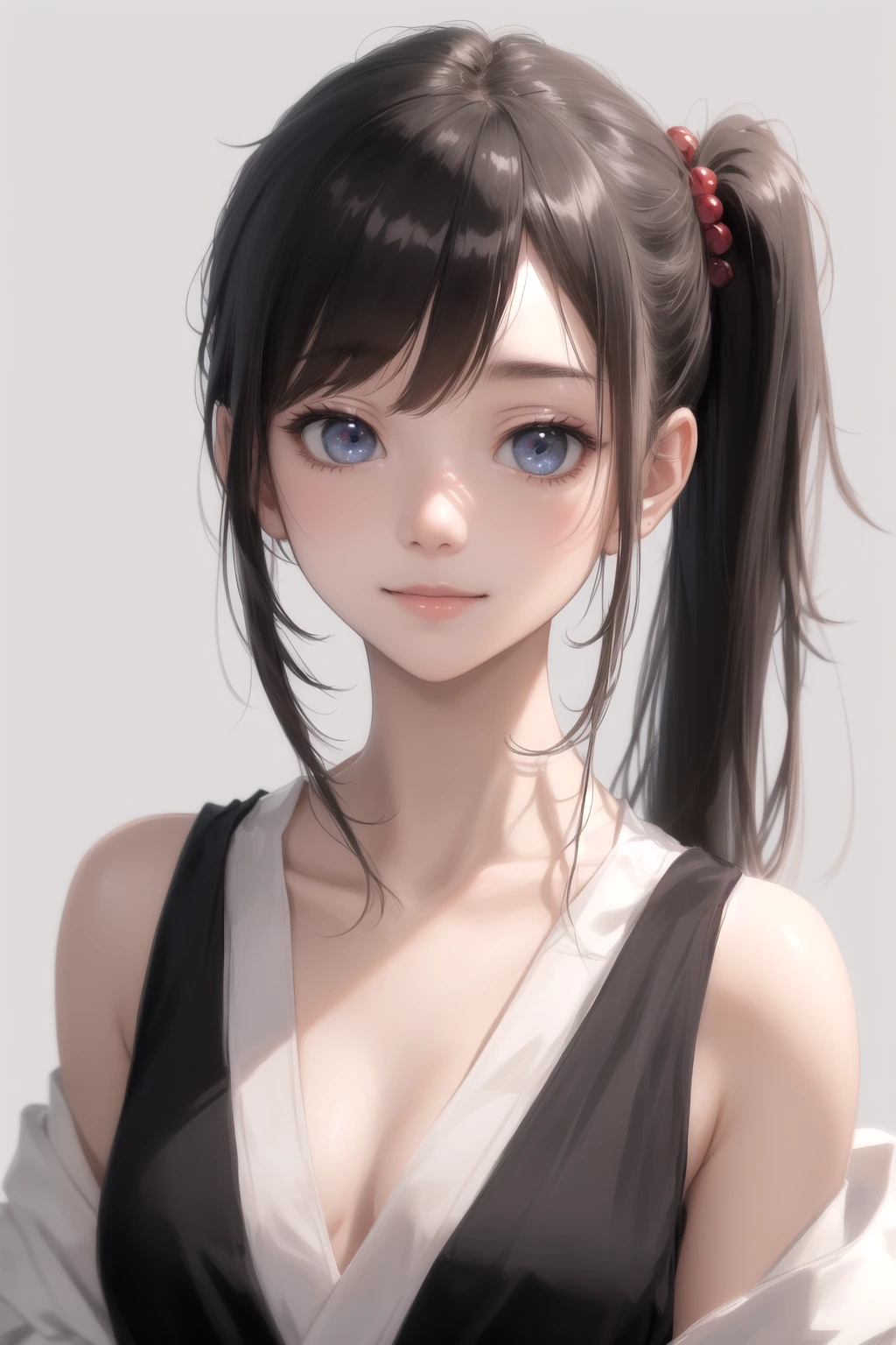 サイドポニーテール
