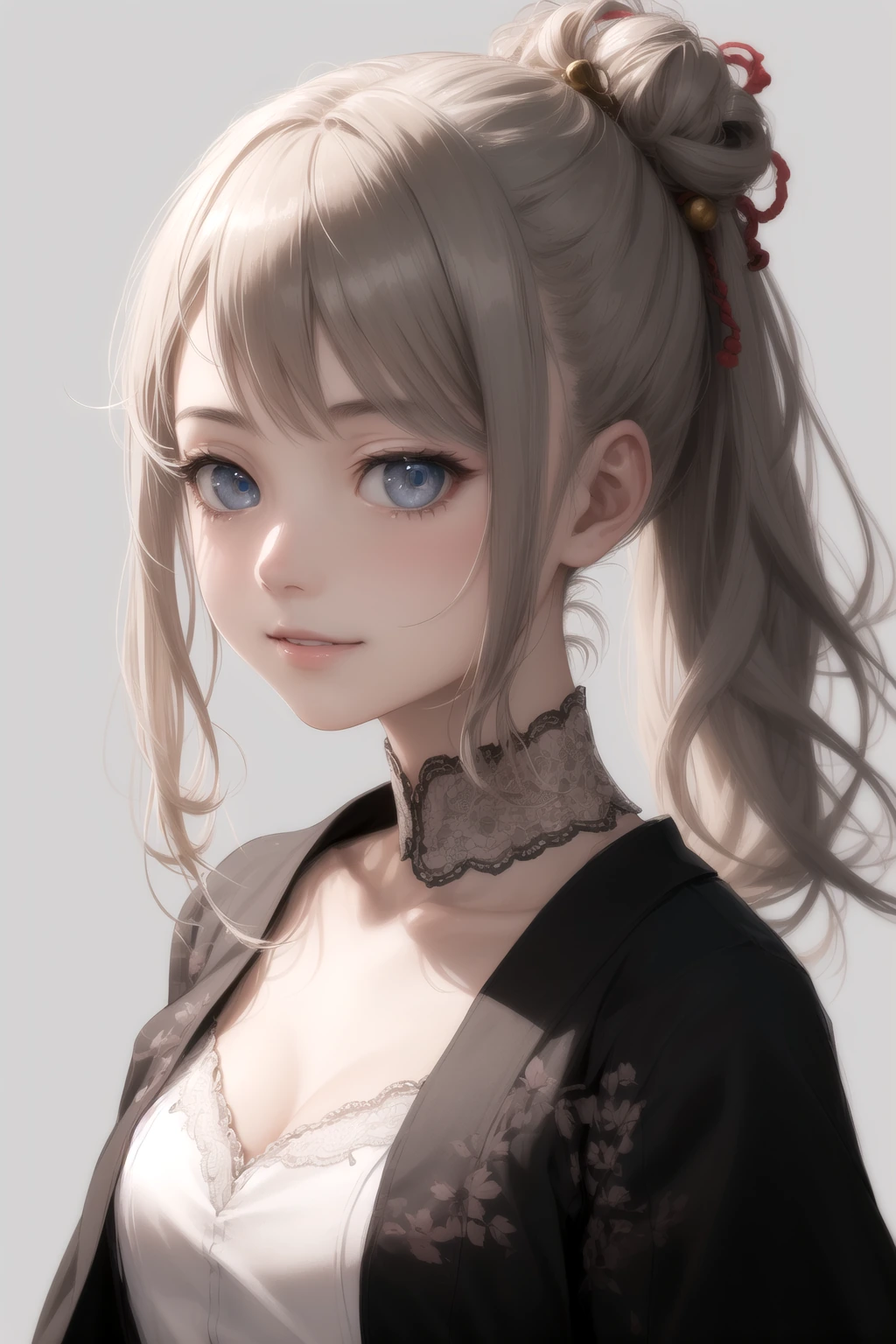 ハーフアップ