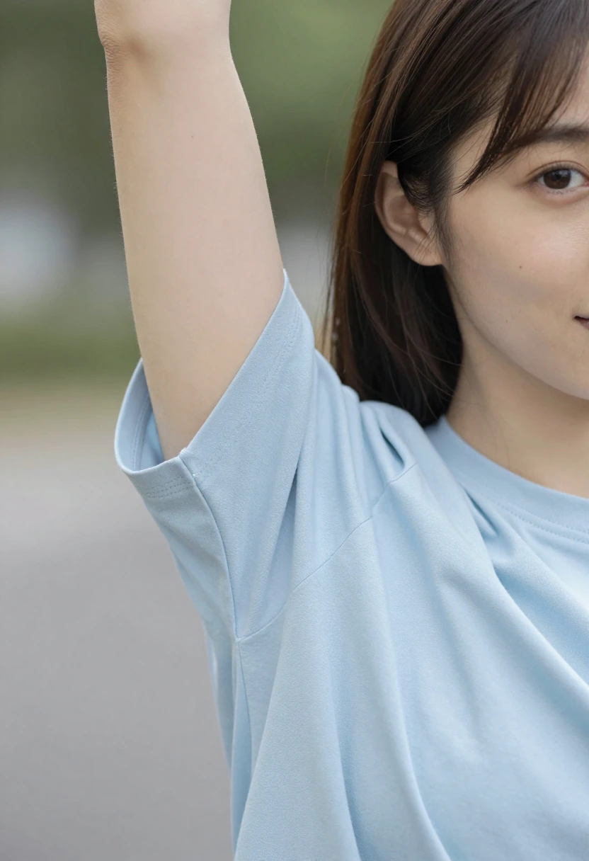 脇に焦点（armpit focus）