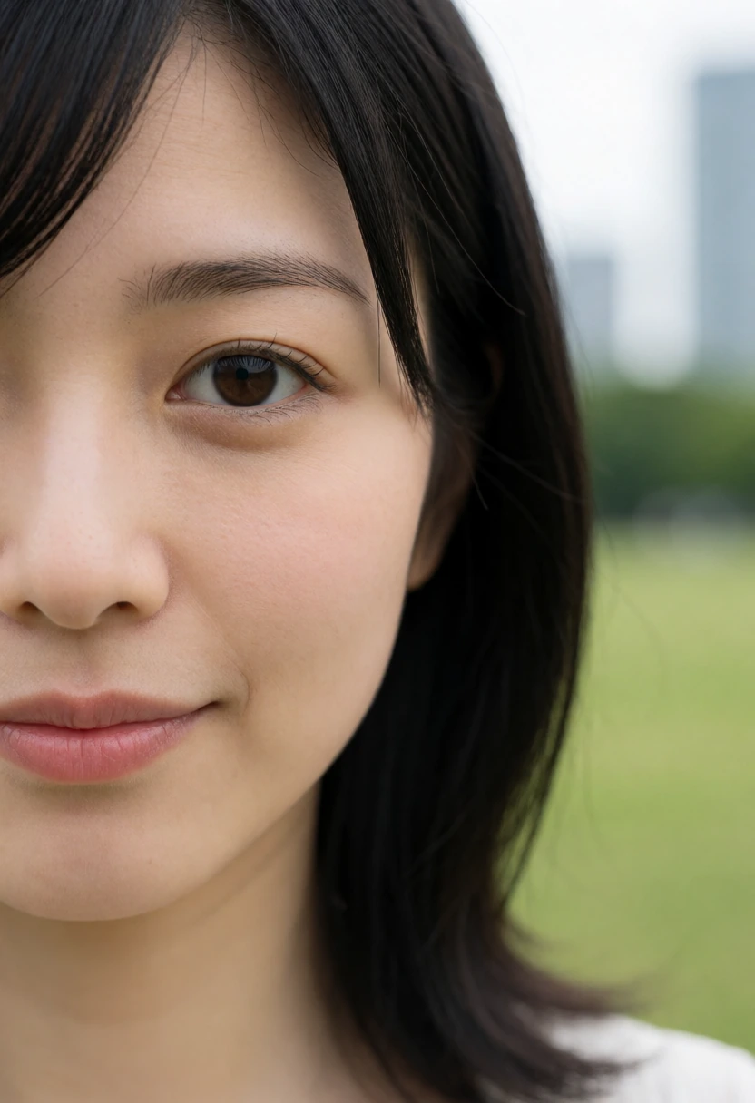 目のアップ（eye closeup shot）