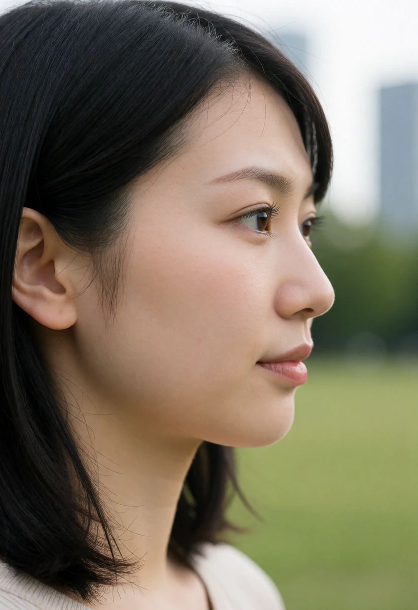 横顔(profile)