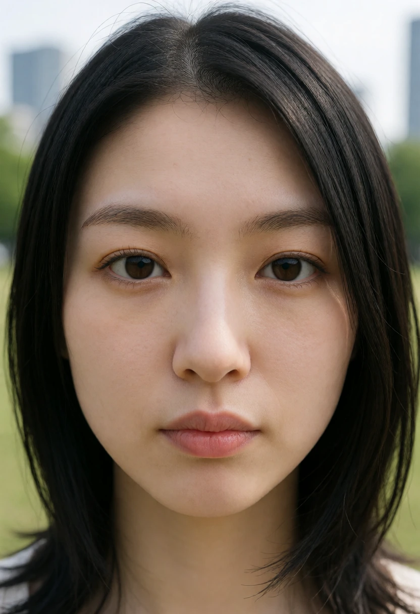 強いクローズアップ(intense closeup shot)