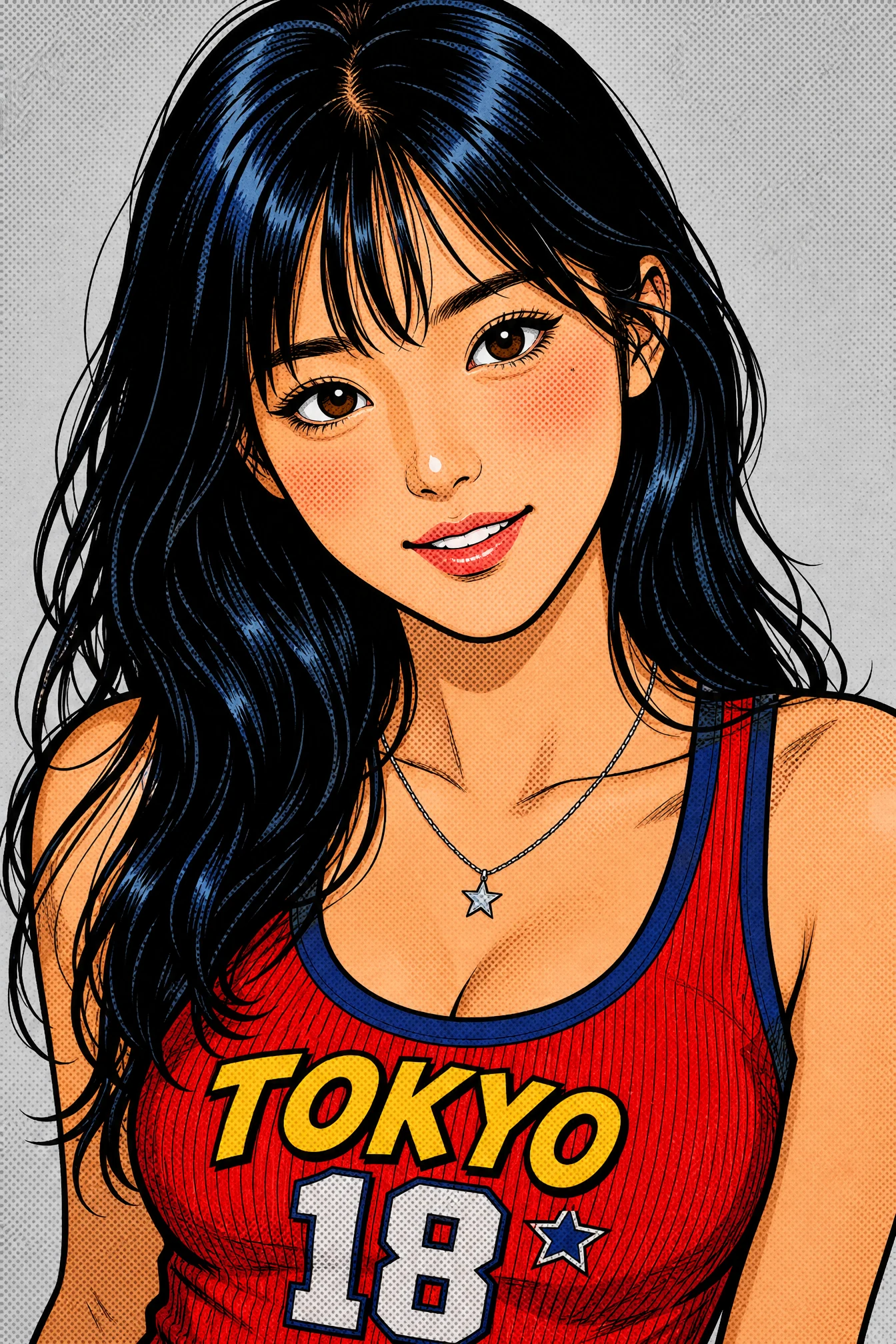 アメコミ風