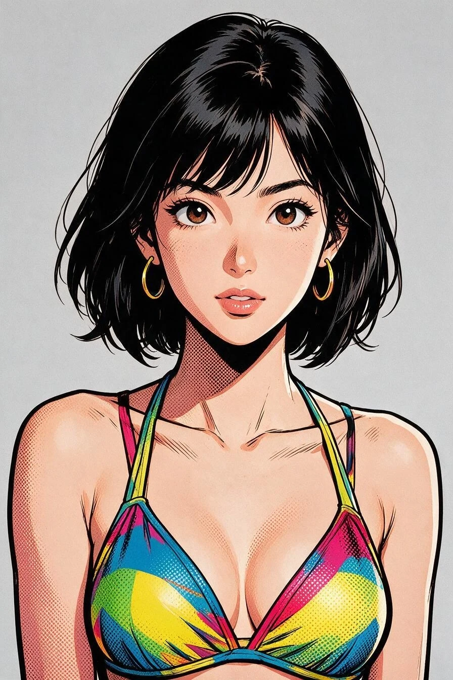アメコミ風