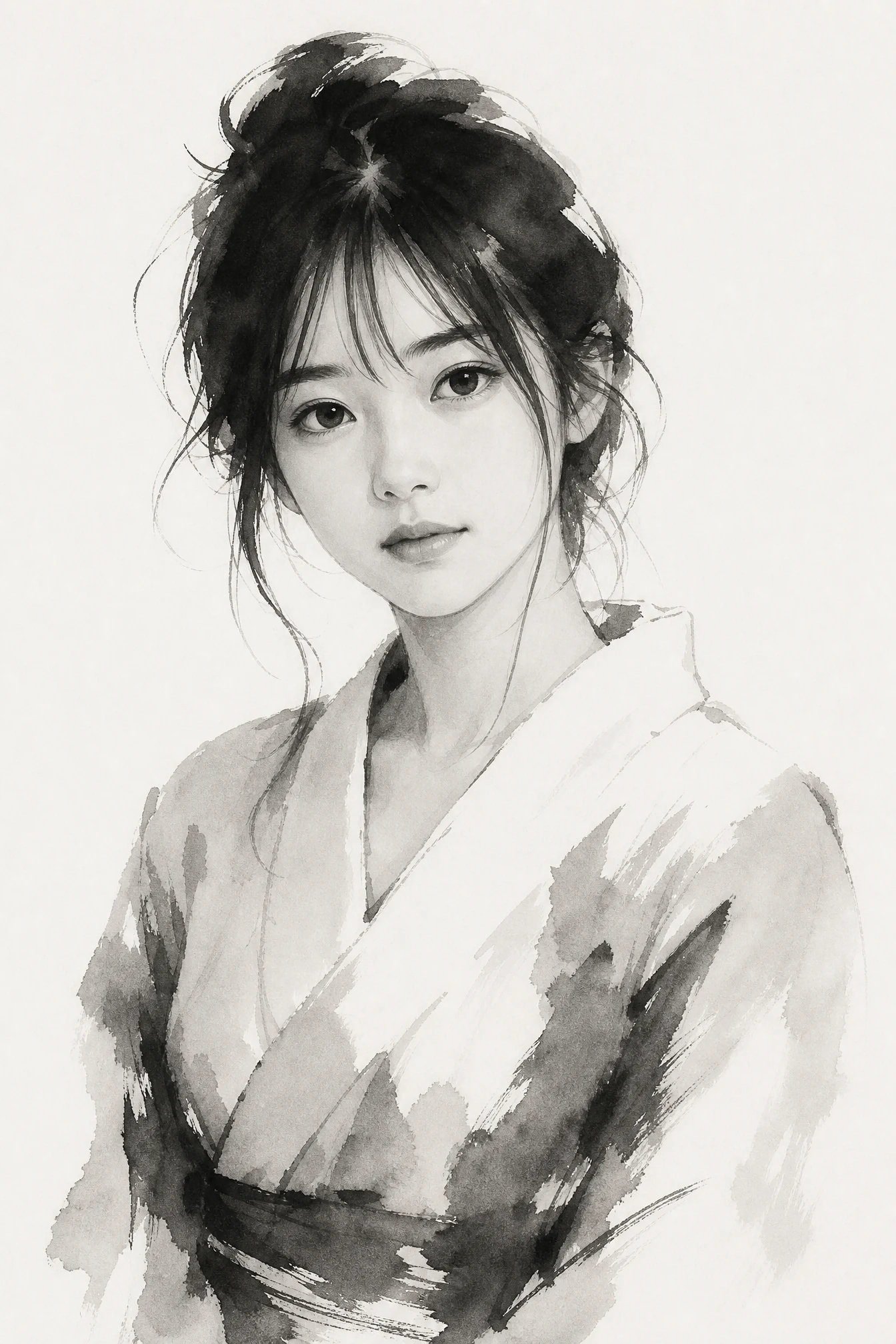 墨絵・水墨画