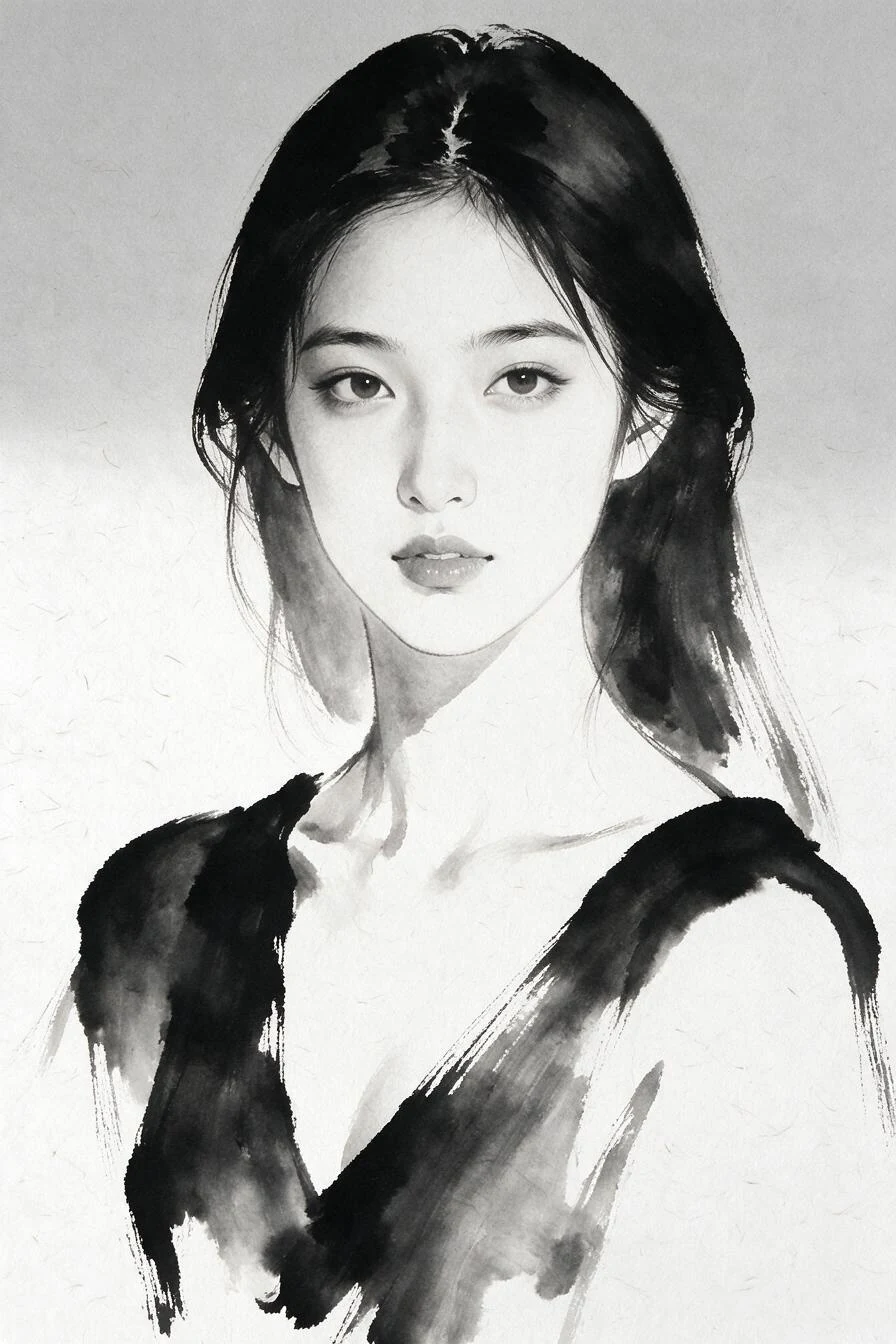 墨絵・水墨画