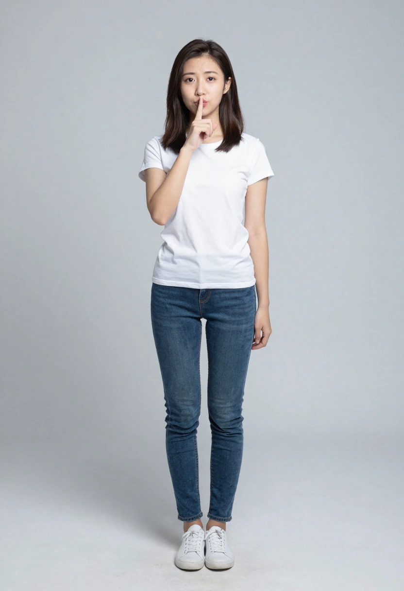 内緒のポーズ
