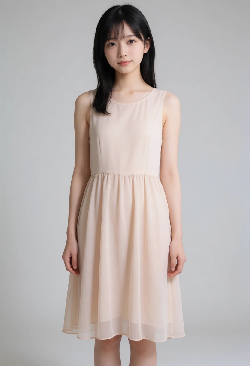 シフォンワンピ