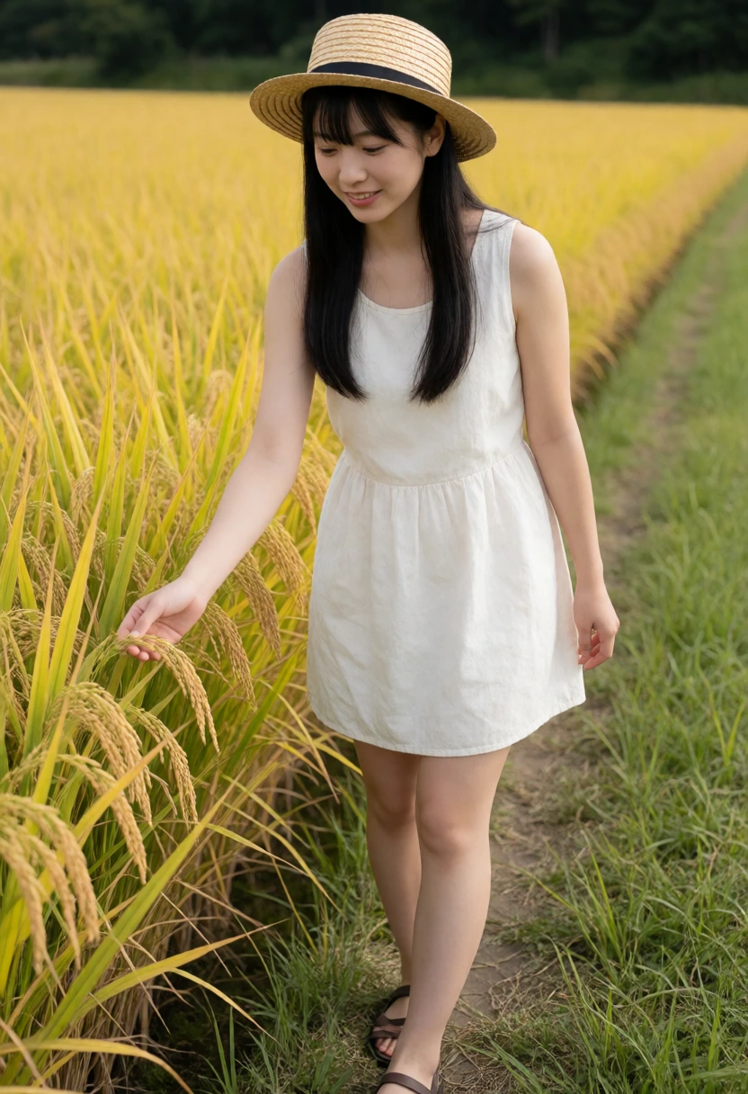 田んぼ道