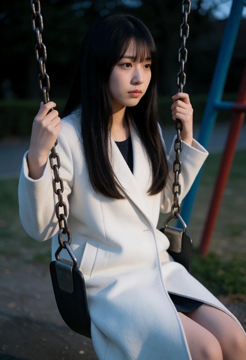 夕暮れの公園