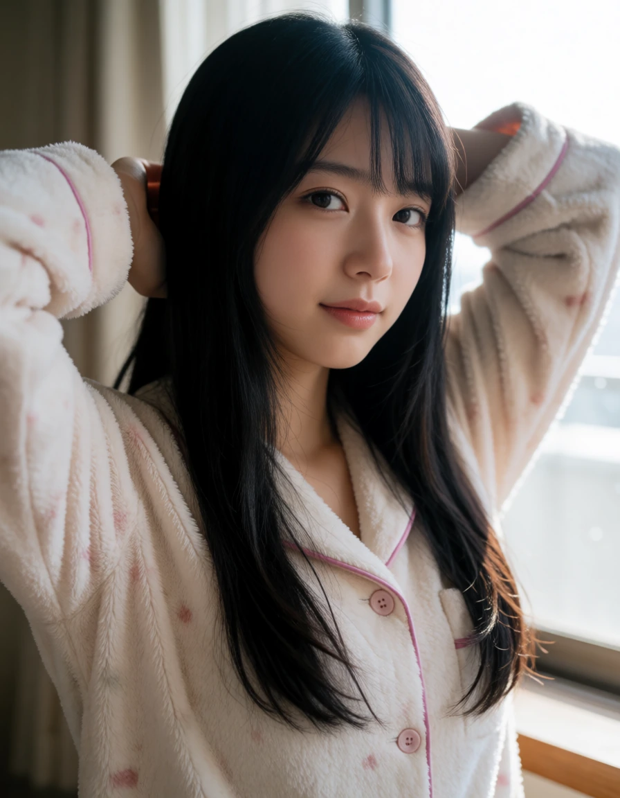 朝の光