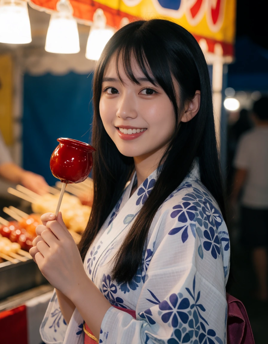 夏祭りの屋台