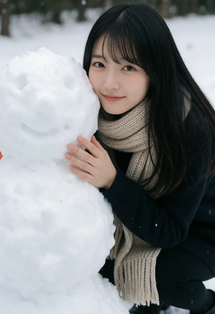 雪だるま作り