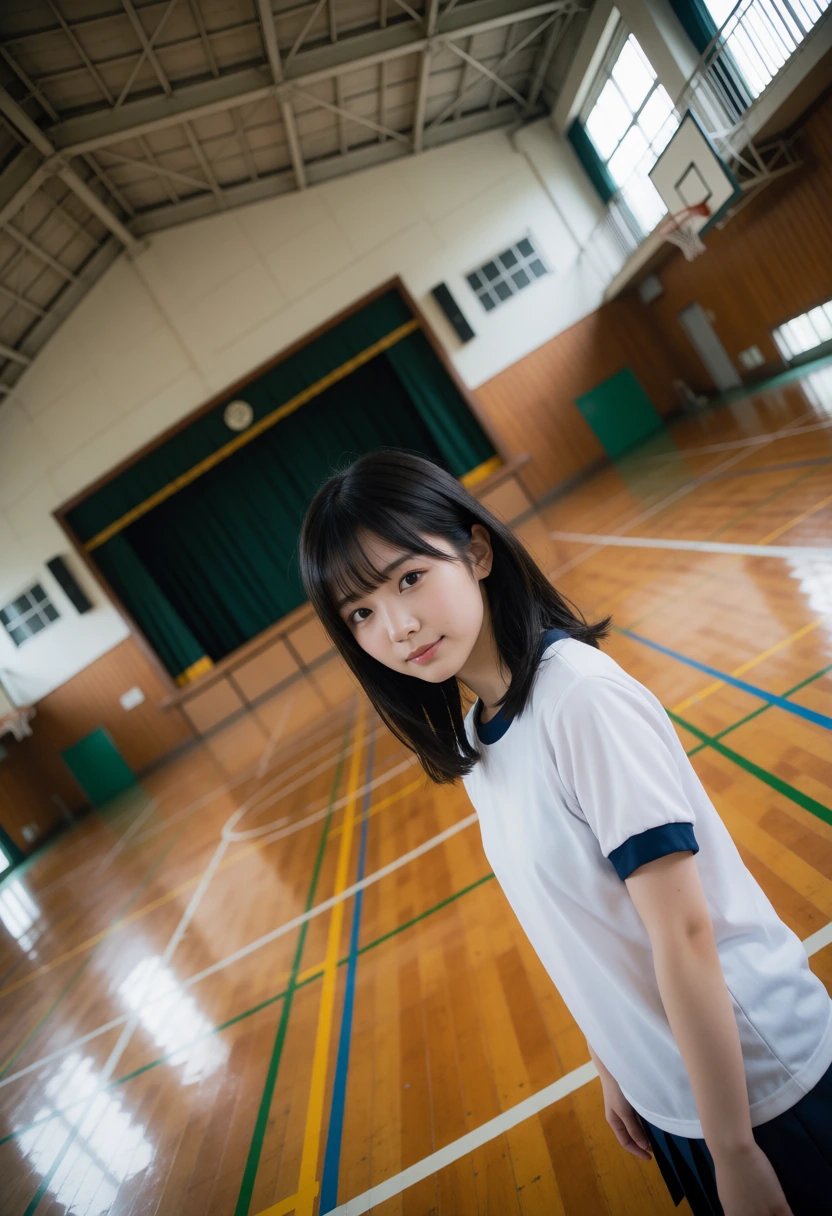 体育館・斜めに傾ぐ世界