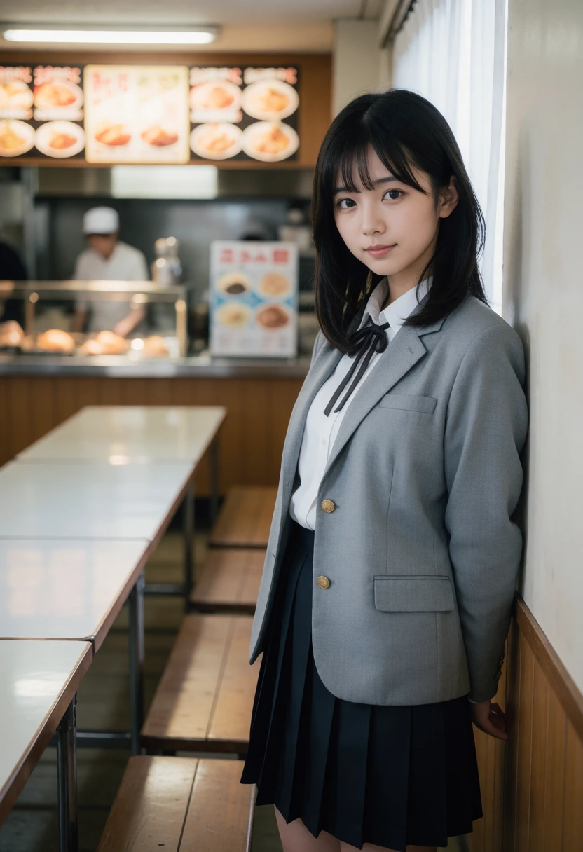 学食・グレーブレザー