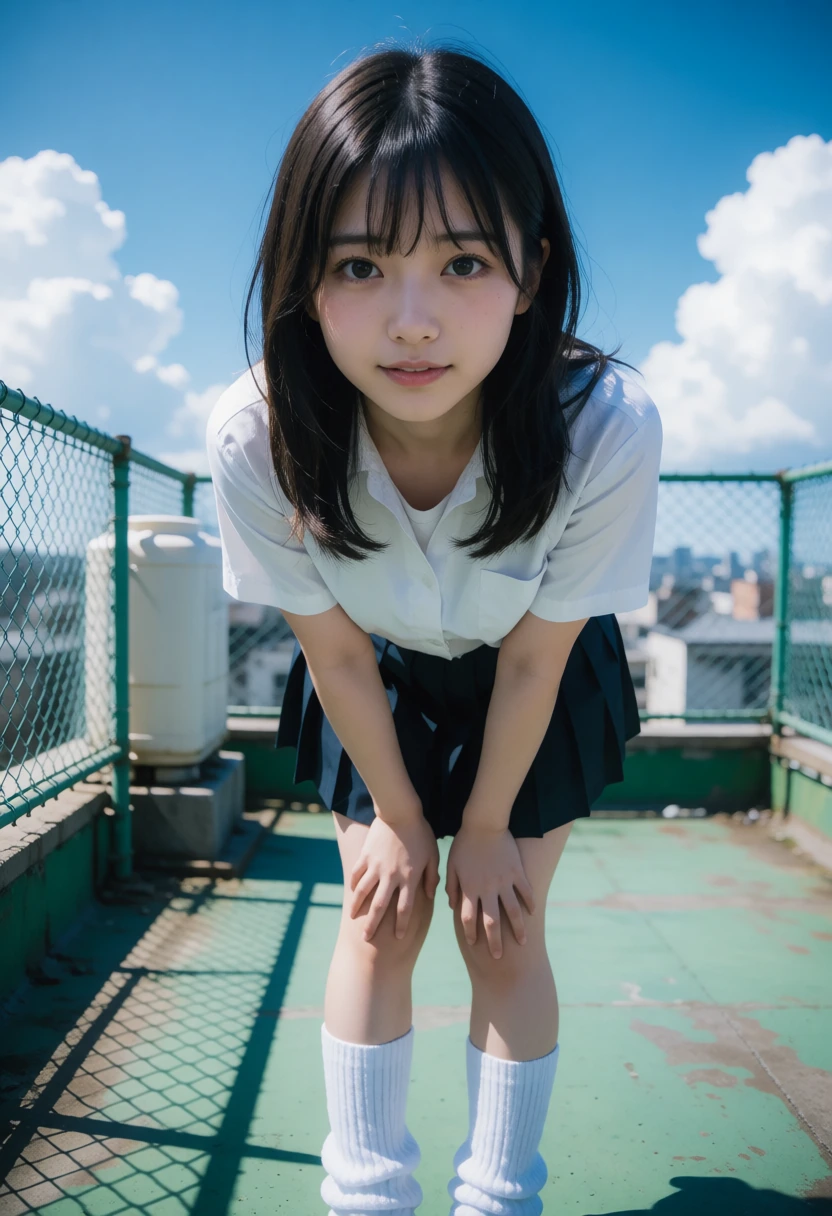 屋上・ルーズソックス