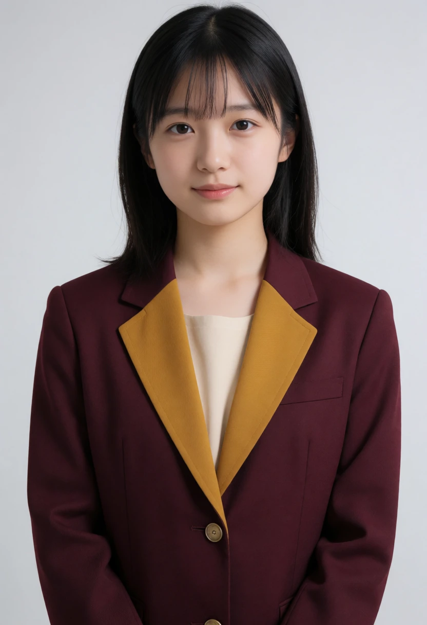 折り返しラペル二色
