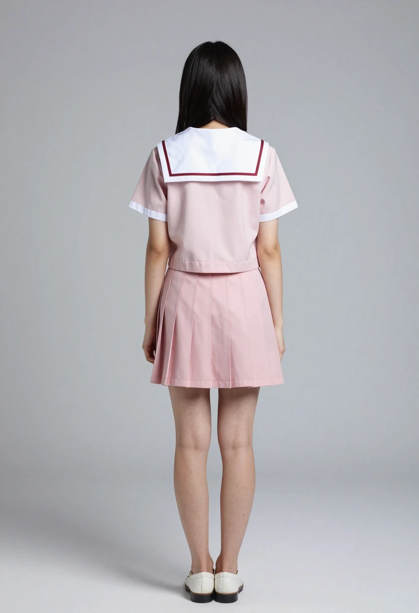 パステルピンク制服