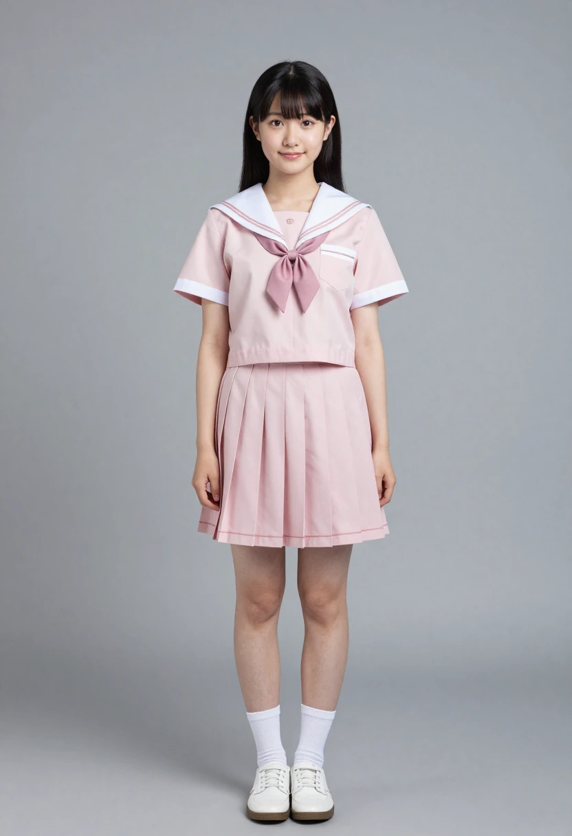 パステルピンク制服