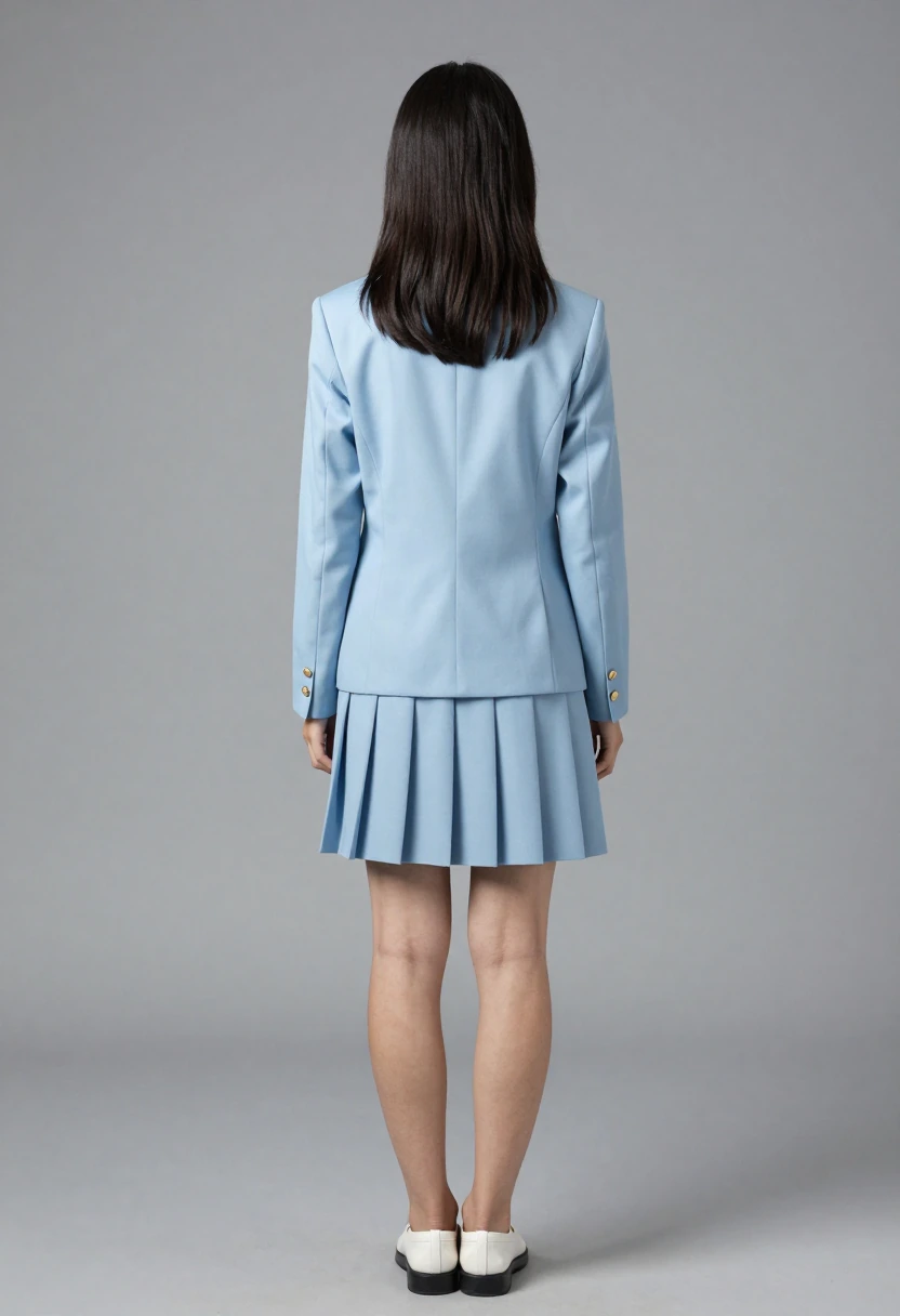 パステル水色制服