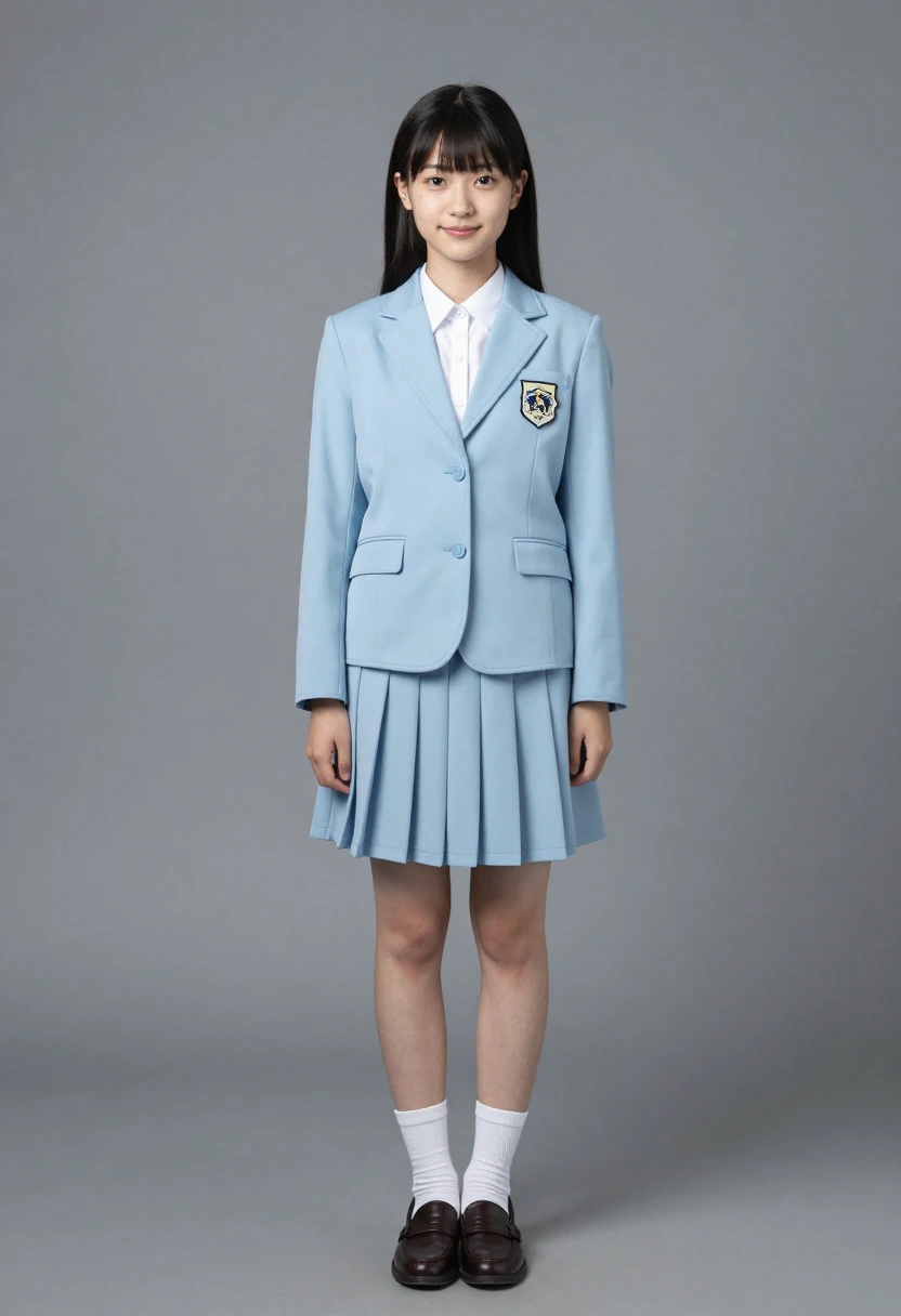 パステル水色制服