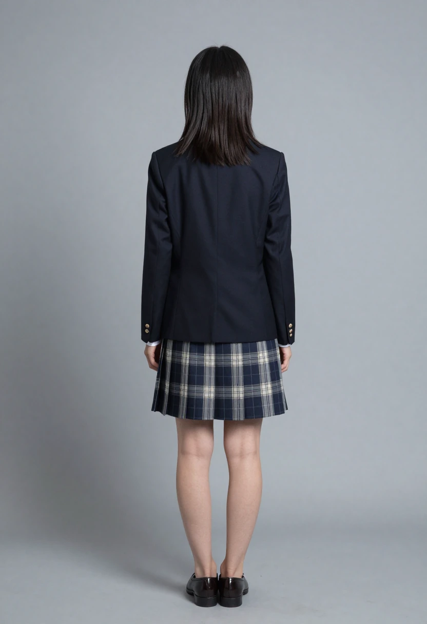 黒ブレザー