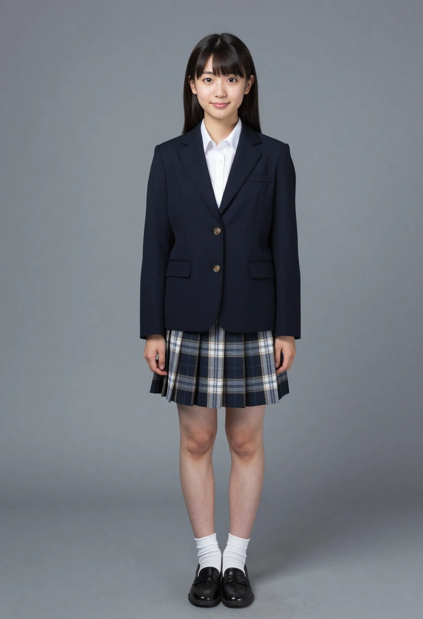 黒ブレザー